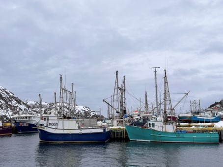 Fishing vessel in St. Johns, Newfoundland, Canada